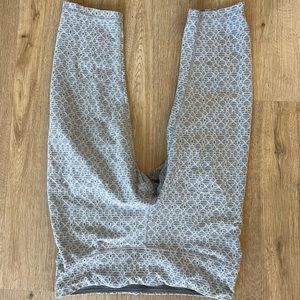 Prana gray leggings size medium